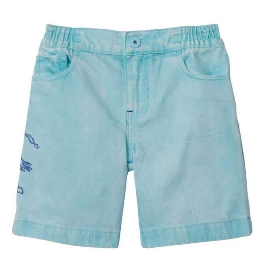 Шорты джинсовые Kids EKD Castiel Burberry, Cloud Blue