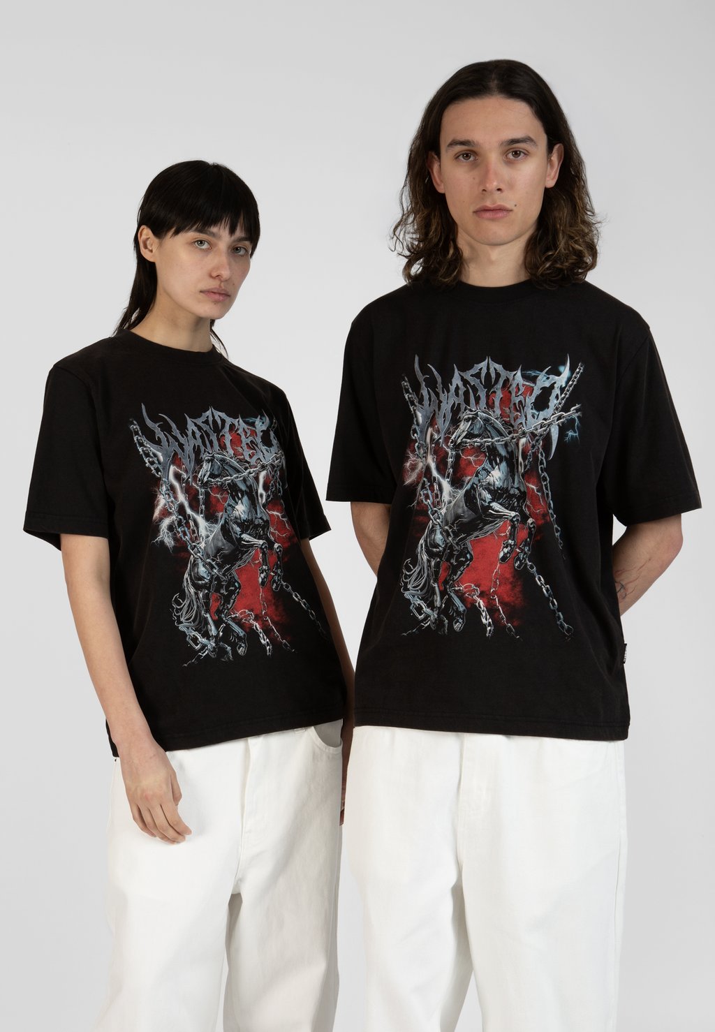 

Футболка с принтом SHIRE UNISEX Wasted Paris, черный