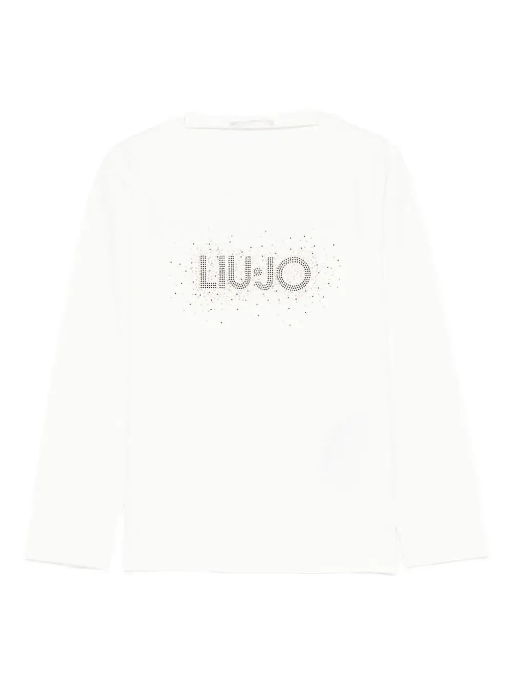 

Футболка с длинными рукавами и принтом-логотипом Liu Jo Kids, белый