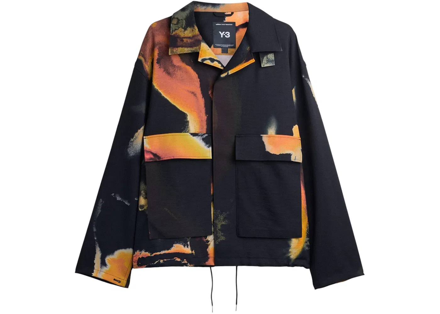 Мужская куртка с принтом Aop Uniform Coach Jacket Adidas, цвет Black Multicolor