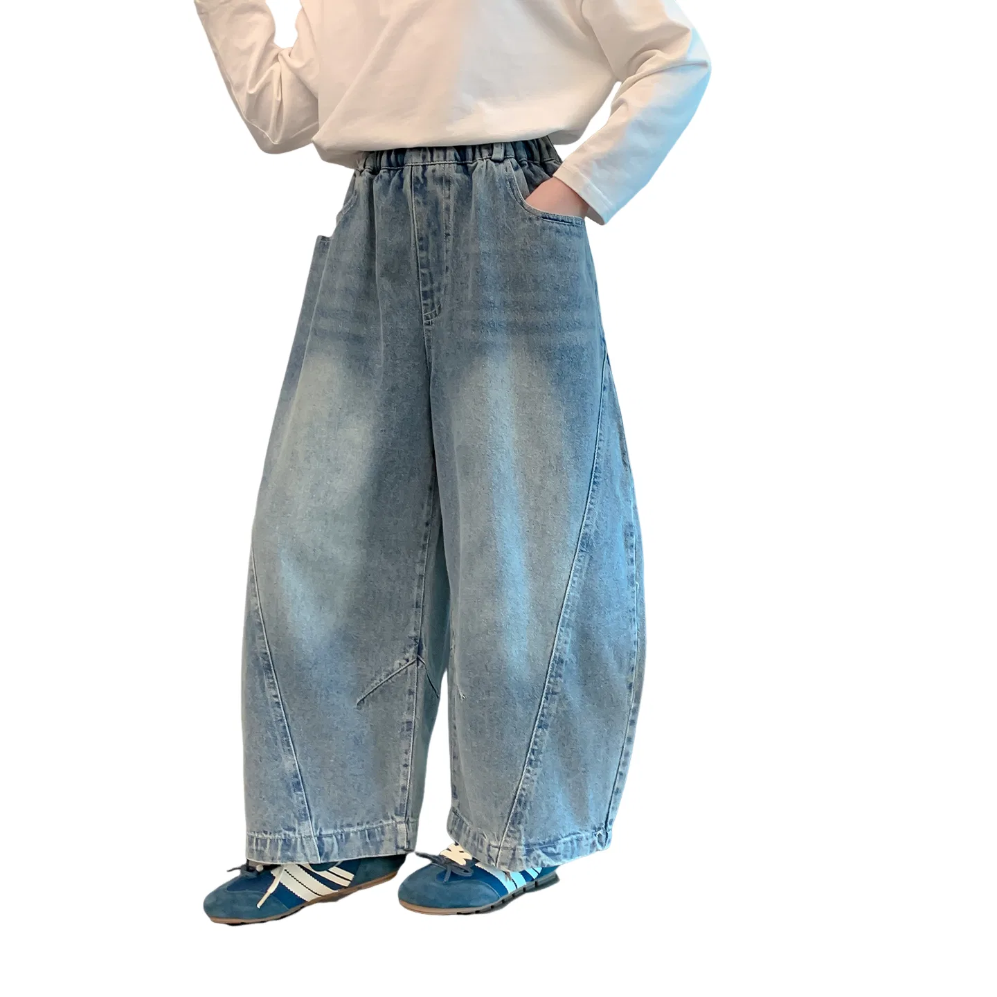 Детские джинсы скинни Lanza, Light Blue