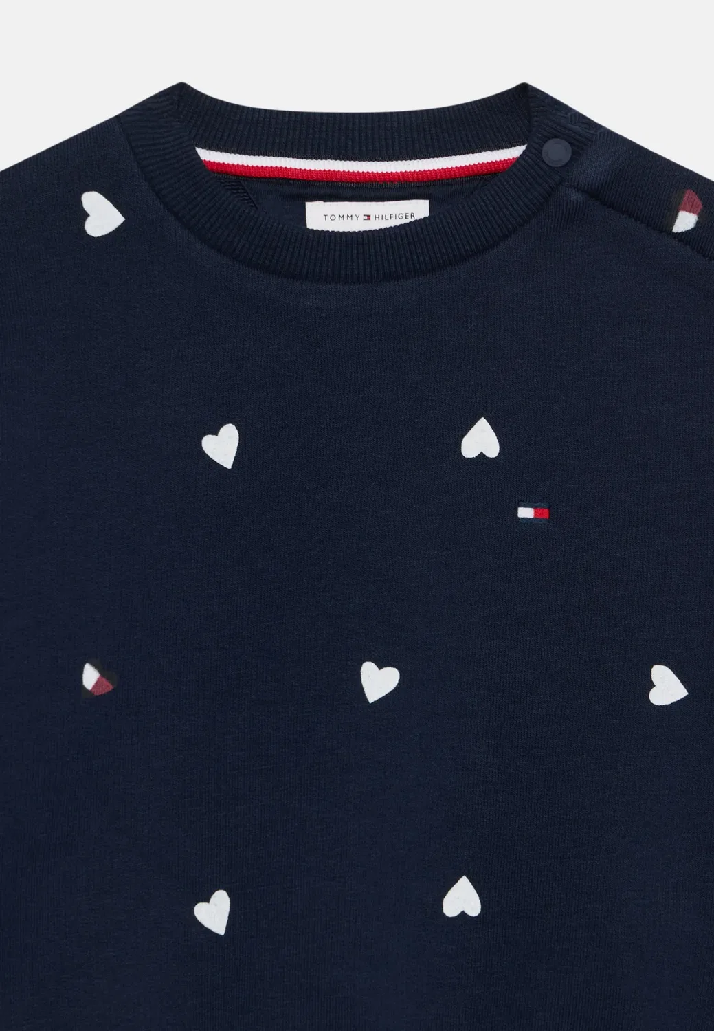 Толстовка унисекс с круглым вырезом Tommy Hilfiger, Dark Blue — фото 3