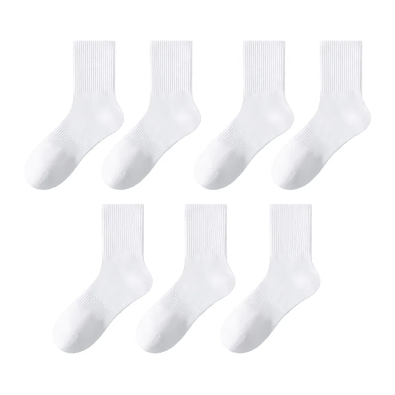 Детские носки хлопковые 7 пар Cotton Gene, White