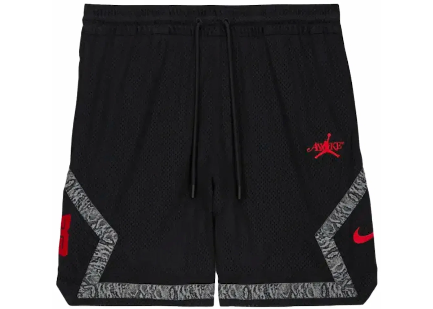 Мужские шорты с принтом Jordan x Awake NY Diamond Shorts, Black