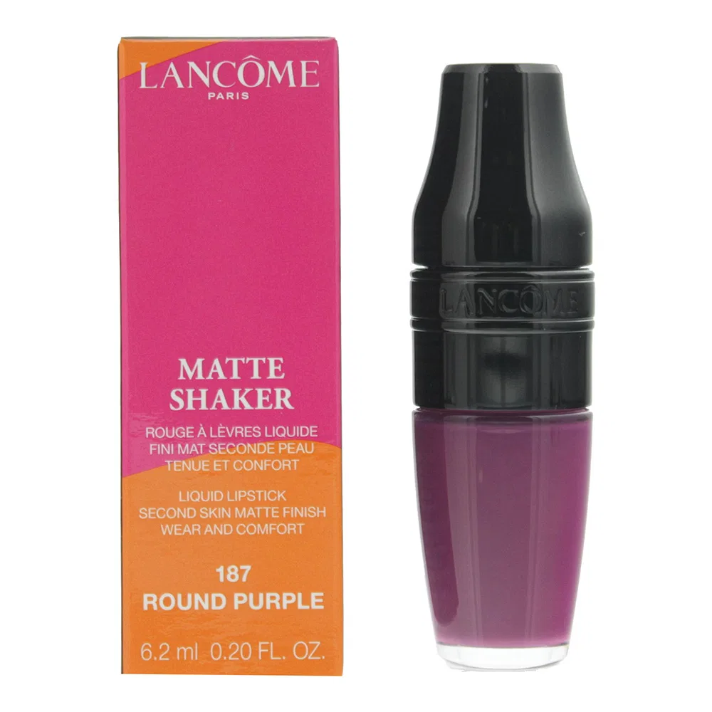 Жидкая помада Matte Shaker Lancome, 187 Round Purple