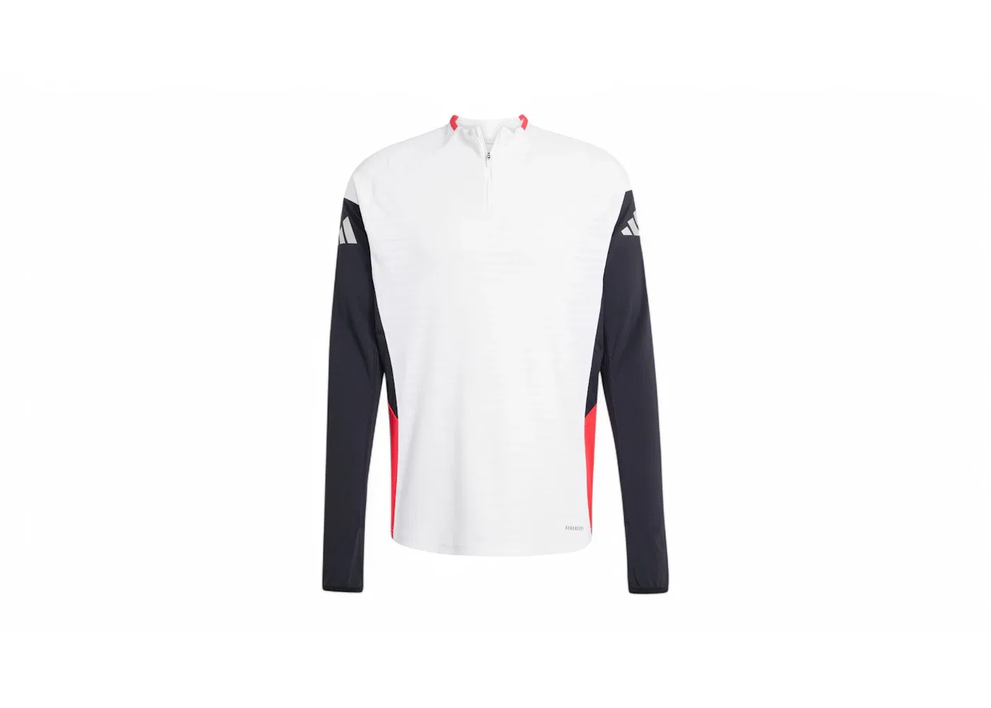 Мужская футболка с длинным рукавом Tiro 25 Pro Top Adidas, White Pure Ruby