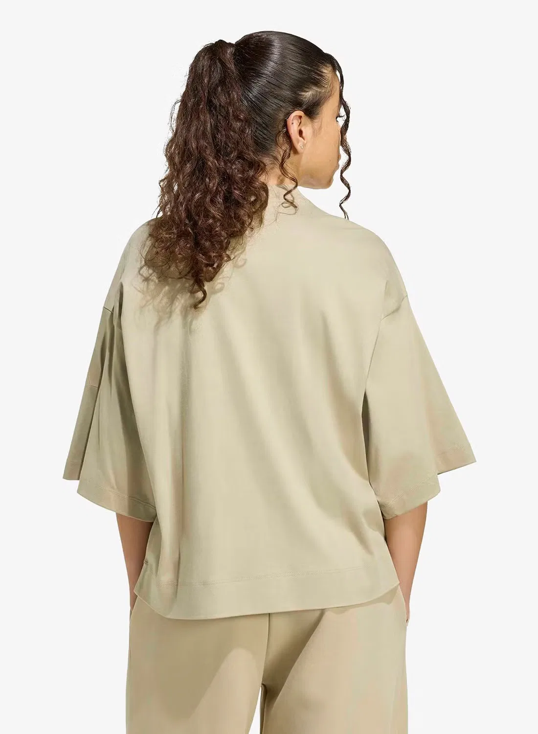 Футболка свободная Soft lux loose, Adidas, белый — фото 2