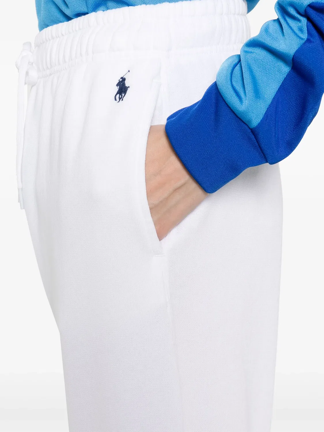 Штаны со значком Пони Polo Ralph Lauren, белый — фото 4