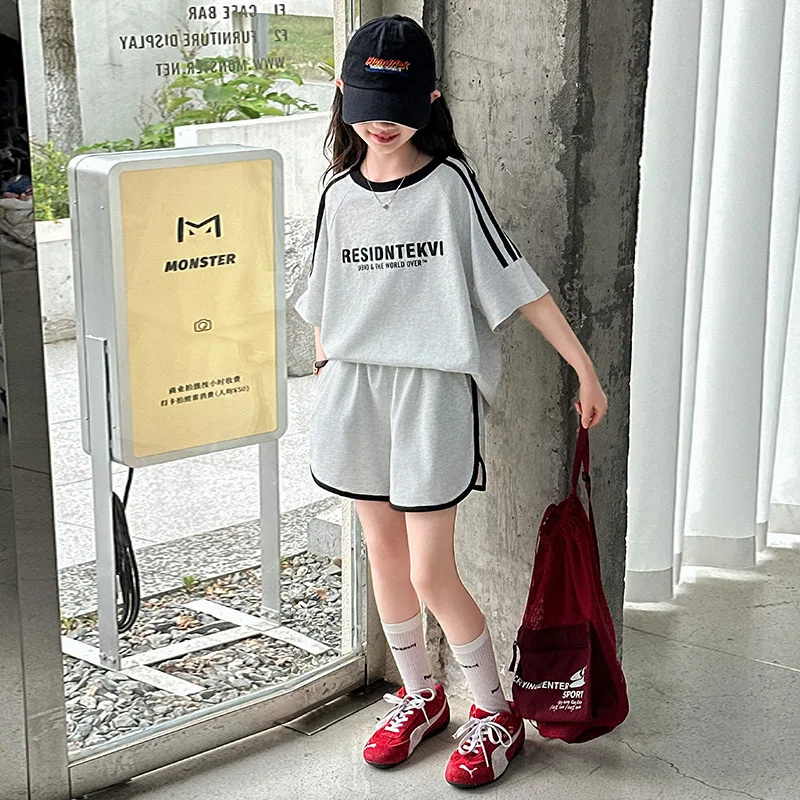 Детский комплект спортивной одежды из двух предметов Lanza, Light Gray — фото 4