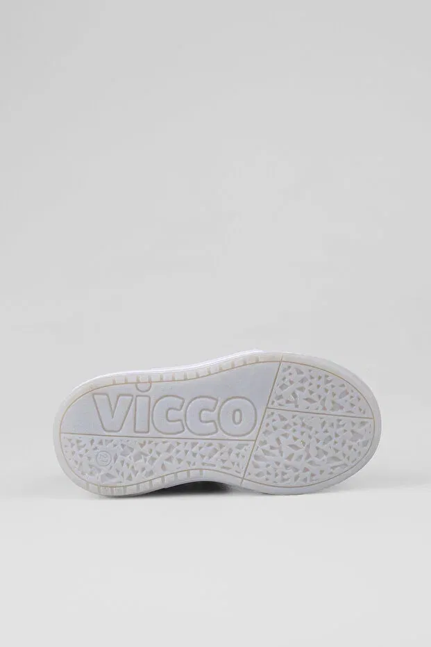 Детские ботинки для девочек с ортопедической стелькой Dragus lighted Vicco, Navy Blue — фото 4