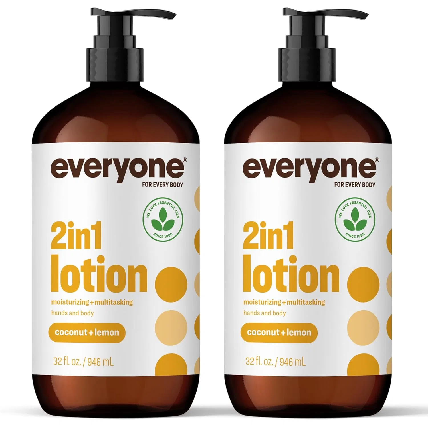 Лосьон для тела Citrus and Mint, everyone for every body, 2 шт., 946 мл, Coconut and Lemon