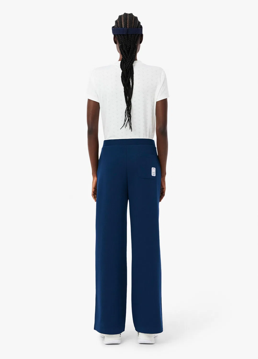 Штаны Lacoste Lacivert, широкие, navy — фото 4