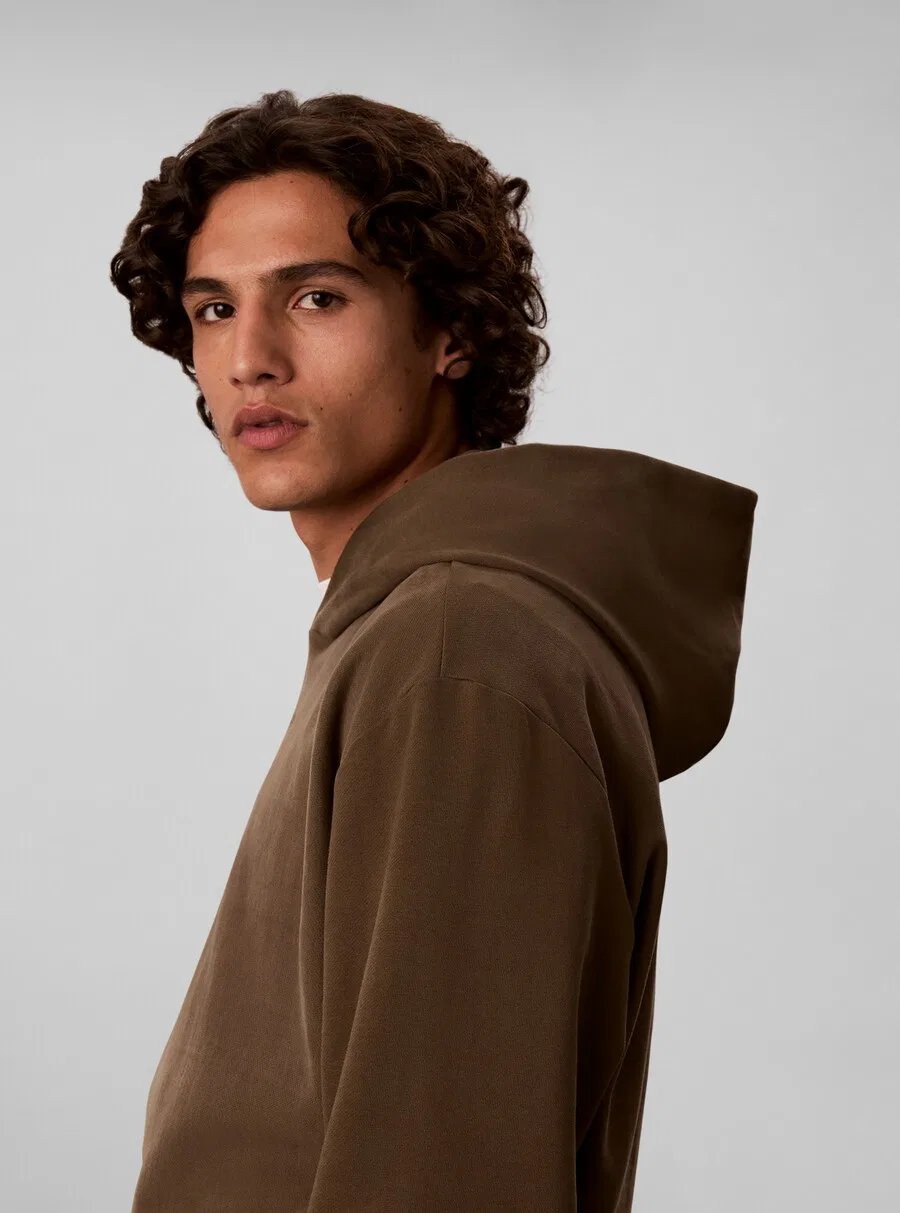 Толстовка Calvin Klein оливкового цвета — фото 3