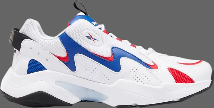 

Кроссовки royal turbo impulse evo 'white scarlet royal' Reebok, белый