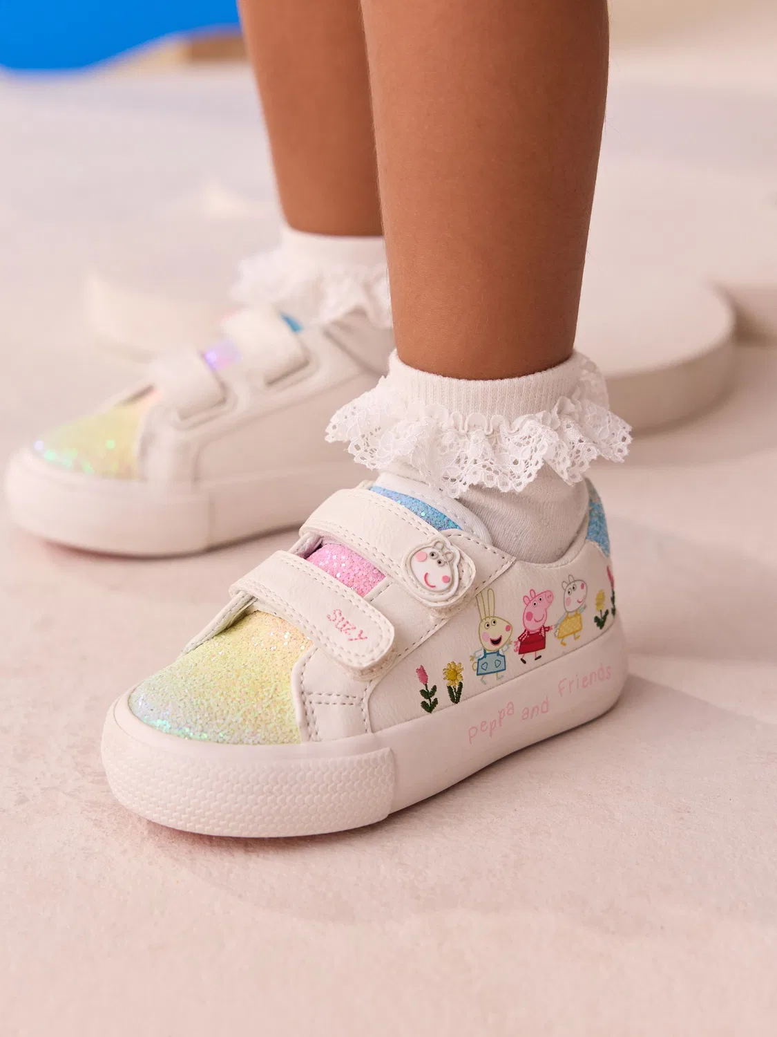 Кроссовки детские Peppa Pig Chunky Trainers Next, белый
