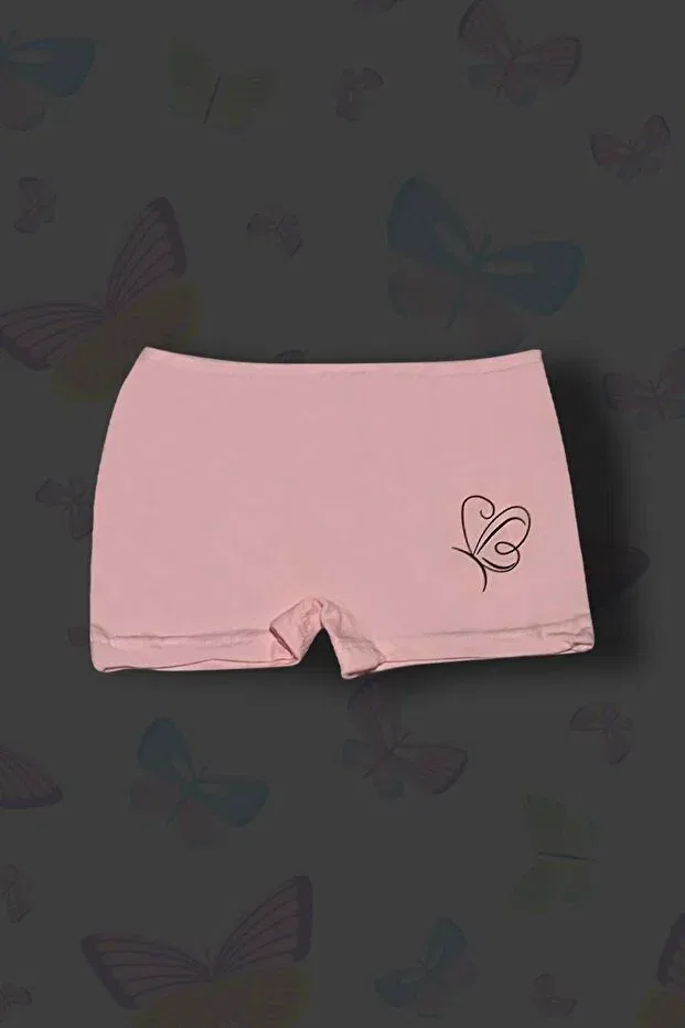 Детский комплект боксеров для мальчиков хлопковый с принтом 3-Piece Gri Mor Tekstil, Pink/White/Ecru — фото 2