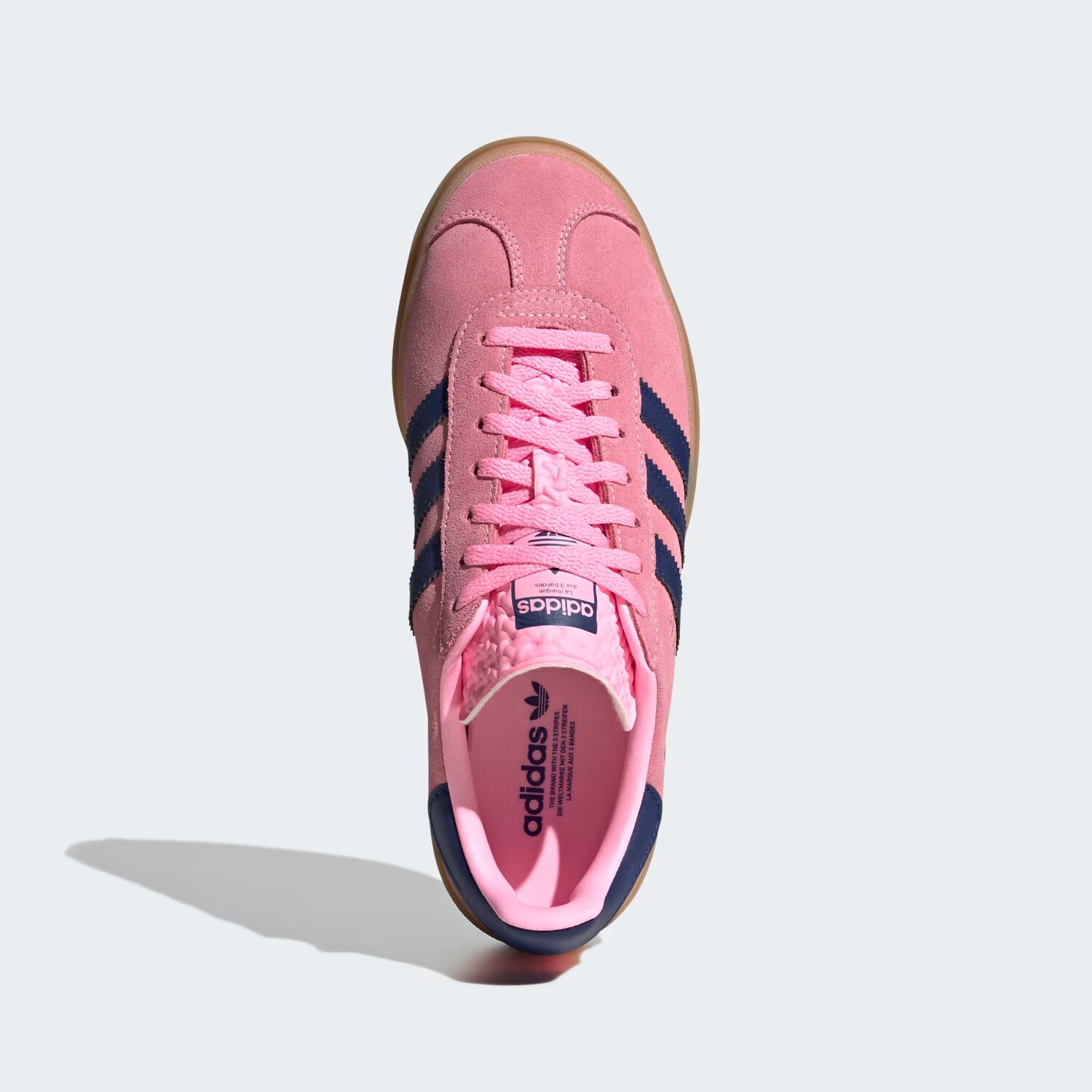 Кроссовки Adidas Gazelle 'Pink Glow Gum' — фото 2