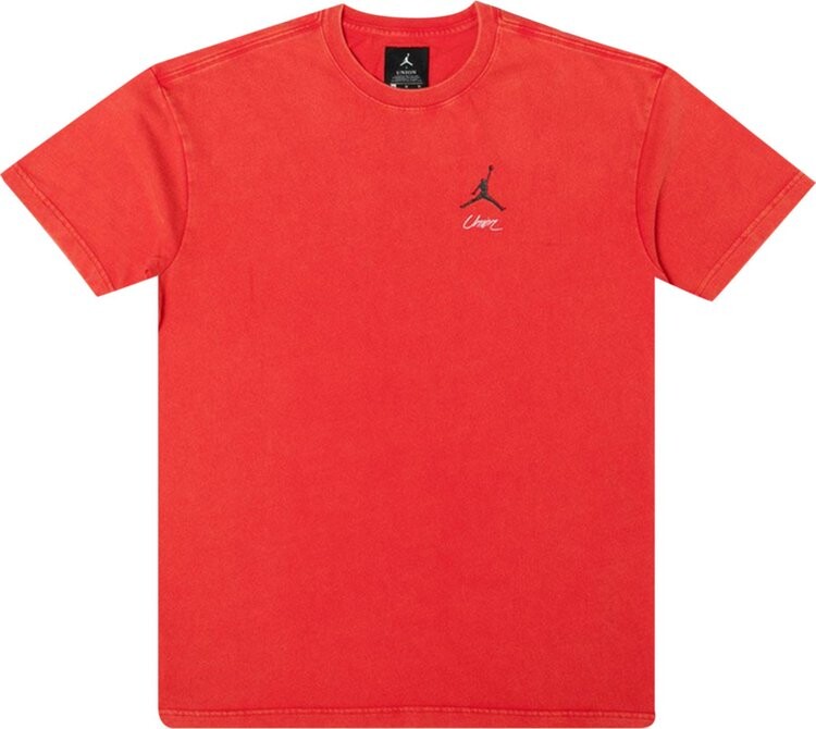 

Футболка Air Jordan x Union NRG Vault AJ Flight Jumpman Tee 'Red', красный