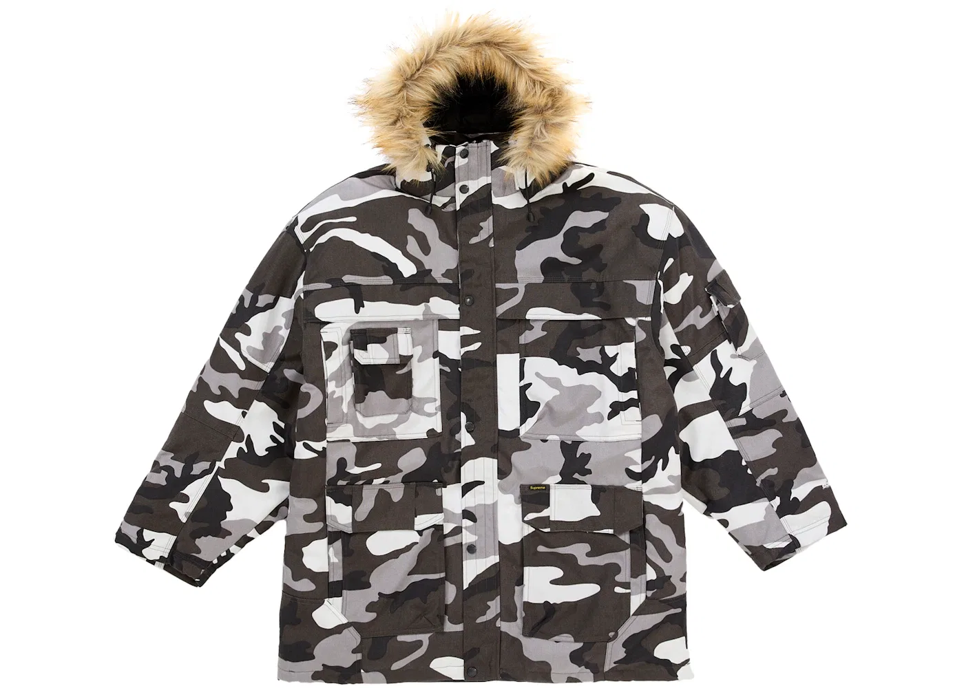Мужское пальто Cordura Snorkel Coat Supreme, Snow Camo
