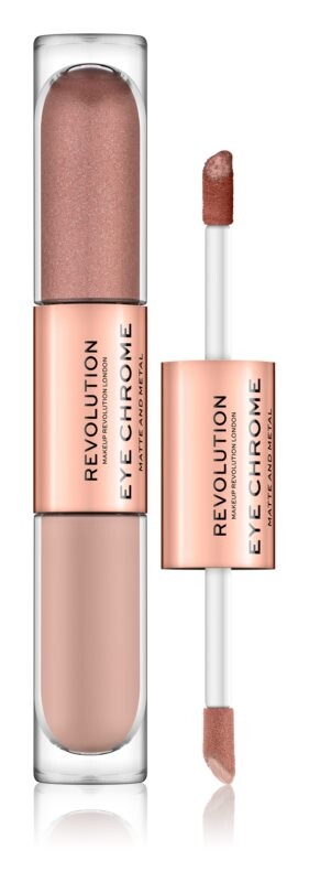 

Жидкие тени для век Makeup Revolution Eye Chrome, оттенок Life 2 x 2.2 мл