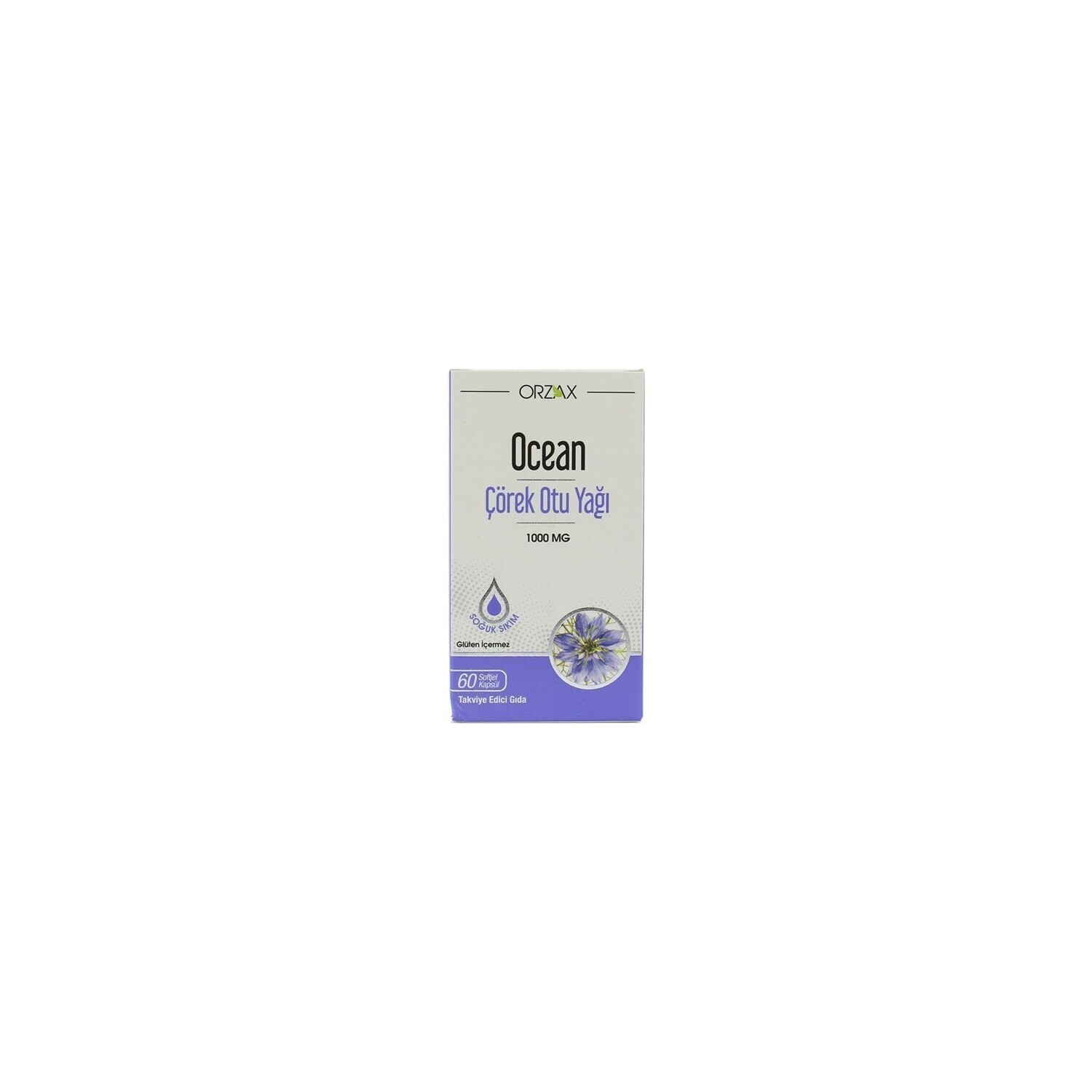 

Масло черного тмина Orzax Ocean, 60 капсул