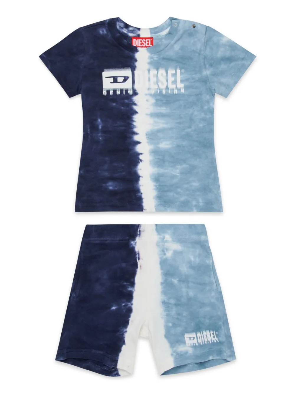 

Спортивный костюм с логотипом Diesel Kids, синий