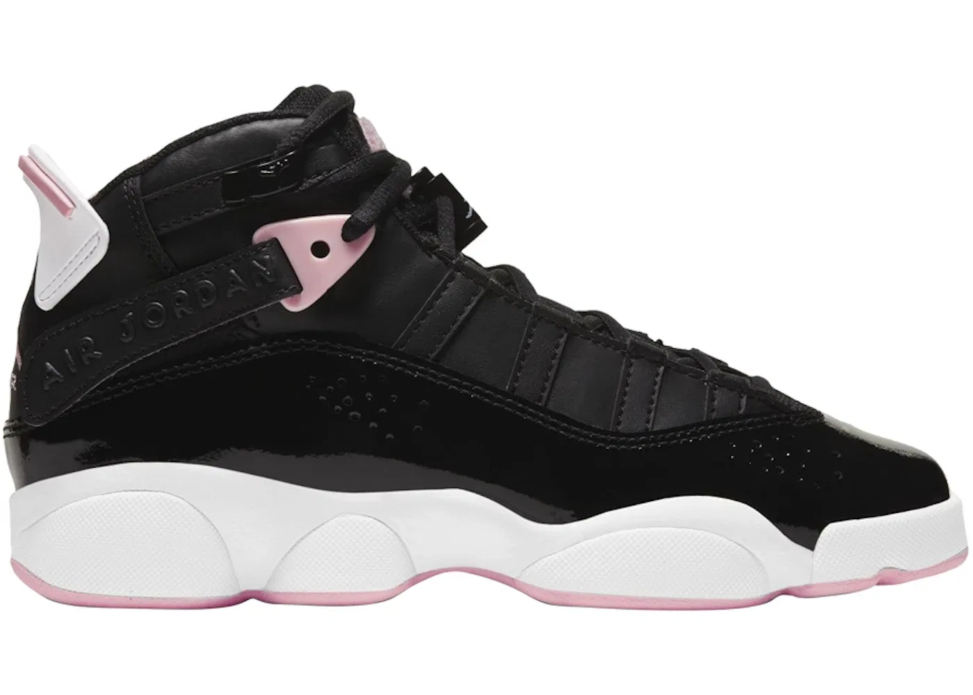 Детские кроссовки Lifestyle Джордан 6 Rings Jordan, Black/Arctic Punch-White