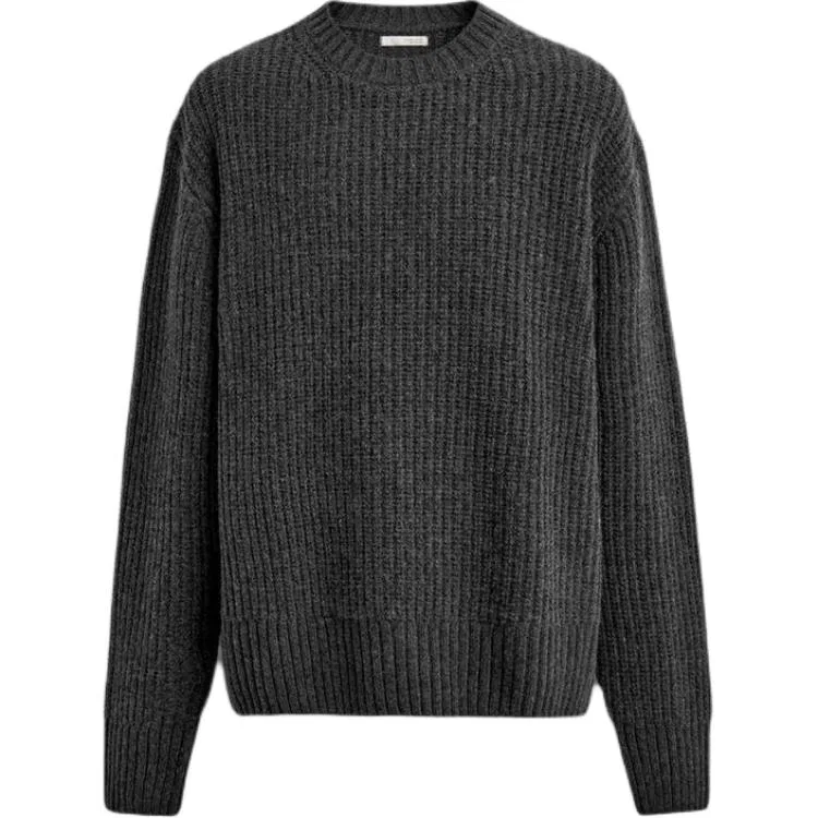Мужской свитер с зебровым принтом ZARA, Zebra Print Dark Gray