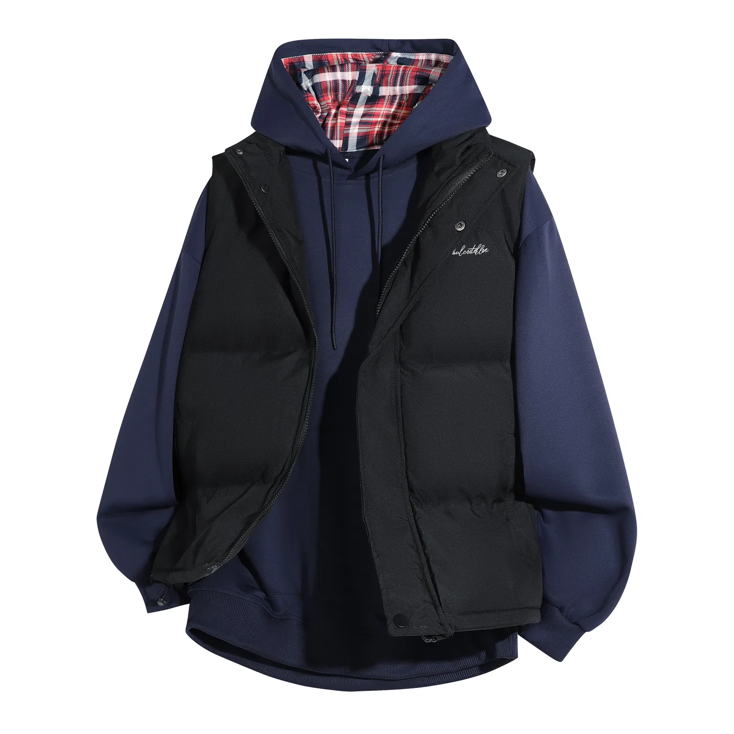 Детский комплект свитшот и жилет Navy Blue Sweatshirt+Black Vest Paul Costelloe
