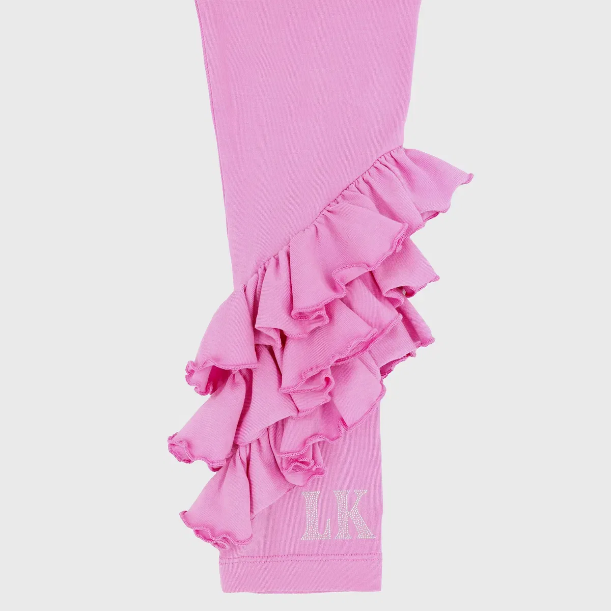 Детские леггинсы с рюшами Alice Lelli Kelly, Pink — фото 3