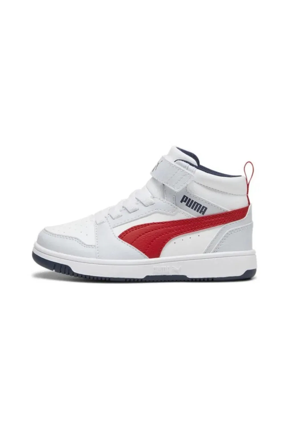 Детские кроссовки с высоким берцем Puma Rebound V6 Mid AC+ PS, Bunt — фото 2