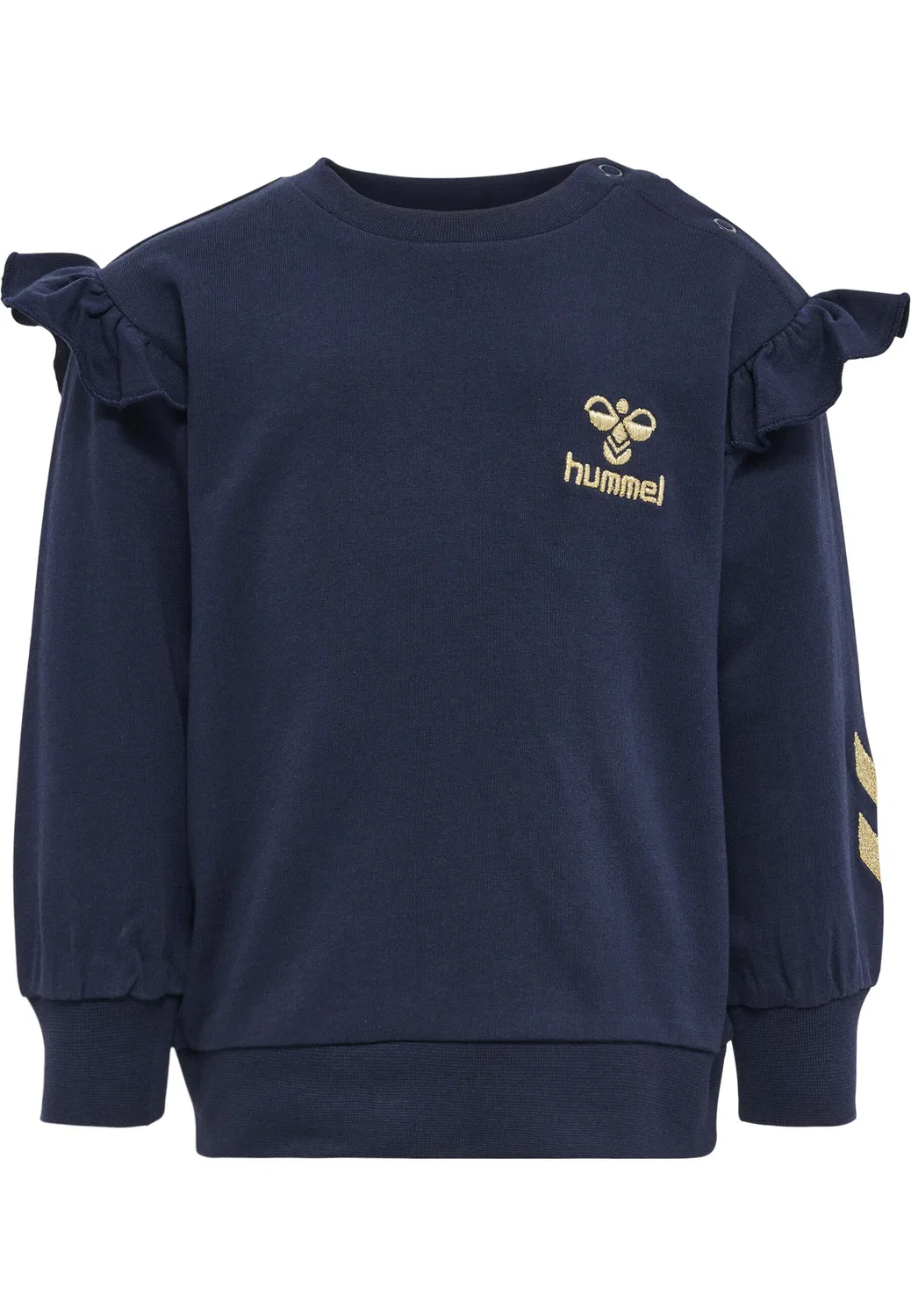 Детский свитшот с воланами Hmlsigne Lifestyle Hummel, Dark Blue