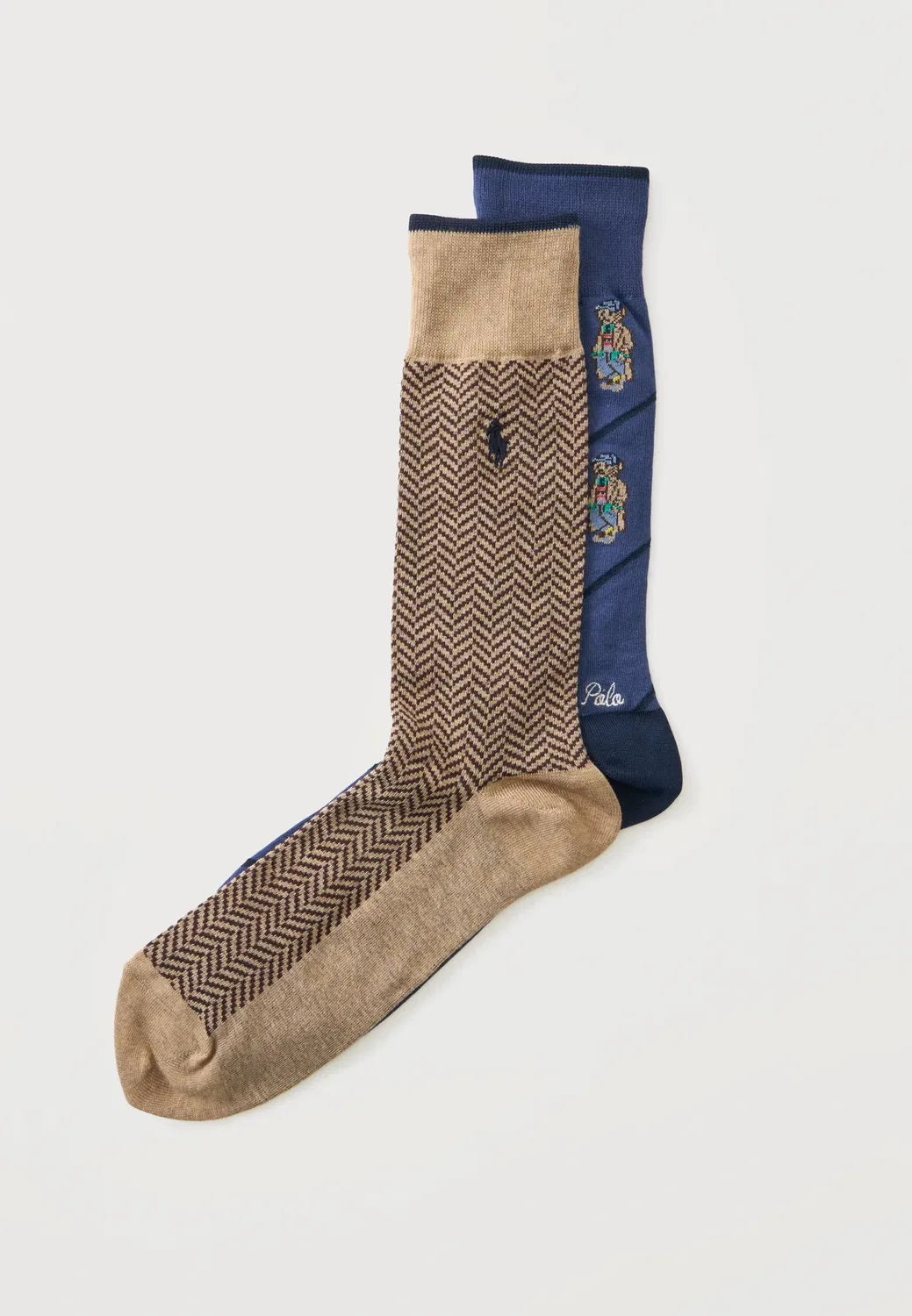 2 пары носков Polo Ralph Lauren, Blue/Multi-Coloured
