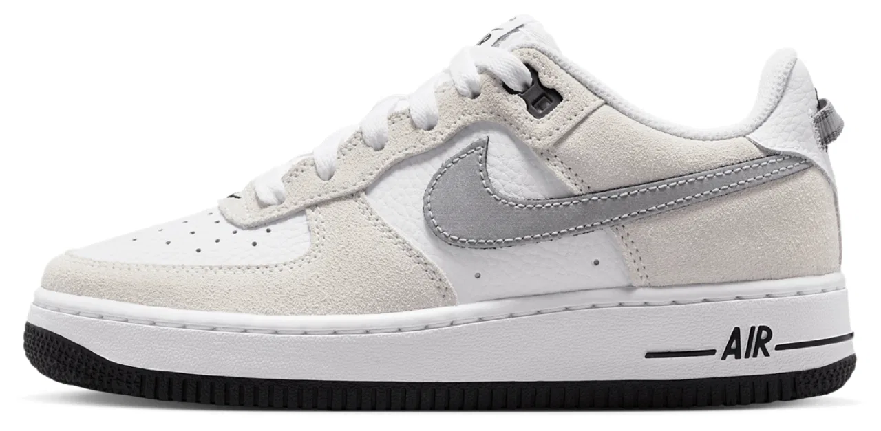 Кроссовки для мальчиков Air Force 1 ESS Nike, цвет Phantom/Black — фото 2