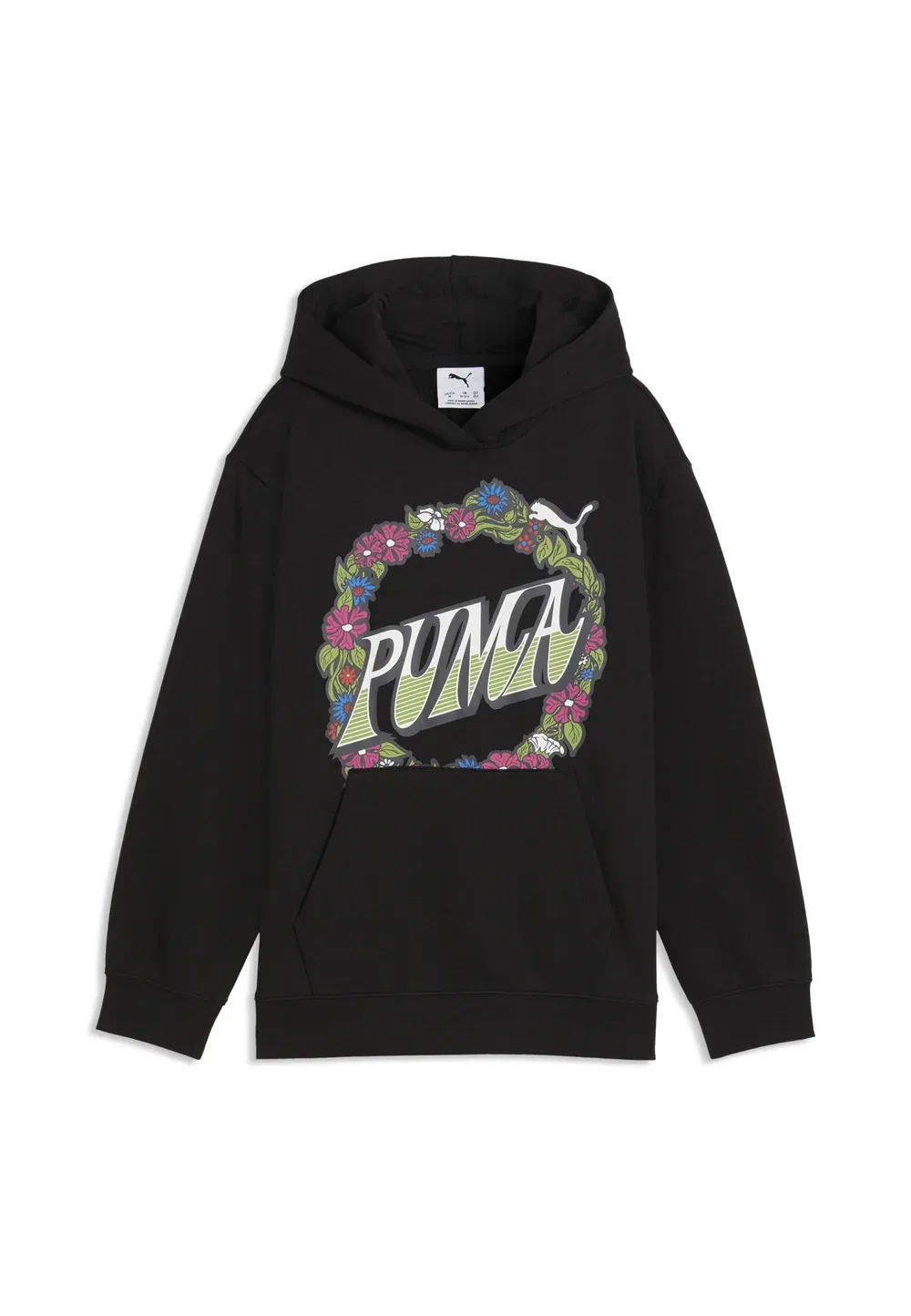 Толстовка Mid90S с графическим принтом в свободном стиле - худи Puma, Black — фото 4