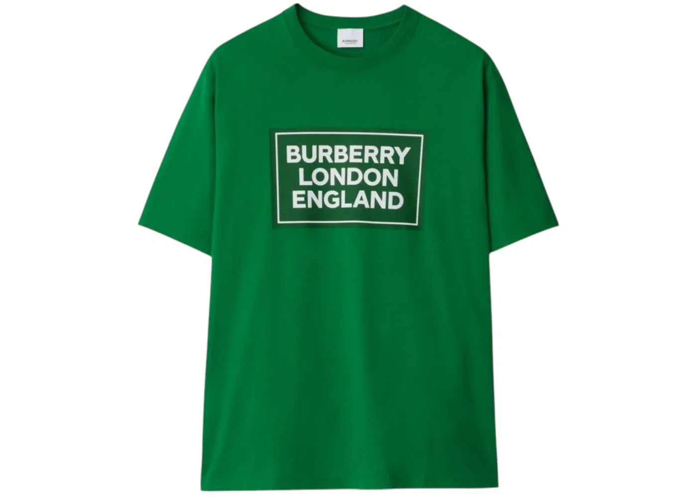 Мужская футболка с принтом Burberry London England Logo, Green