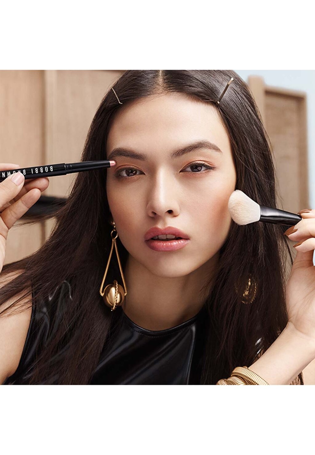 Тени для век LONG WEAR CREAM SHADOW STICK Bobbi Brown, цвет bellini — фото 4