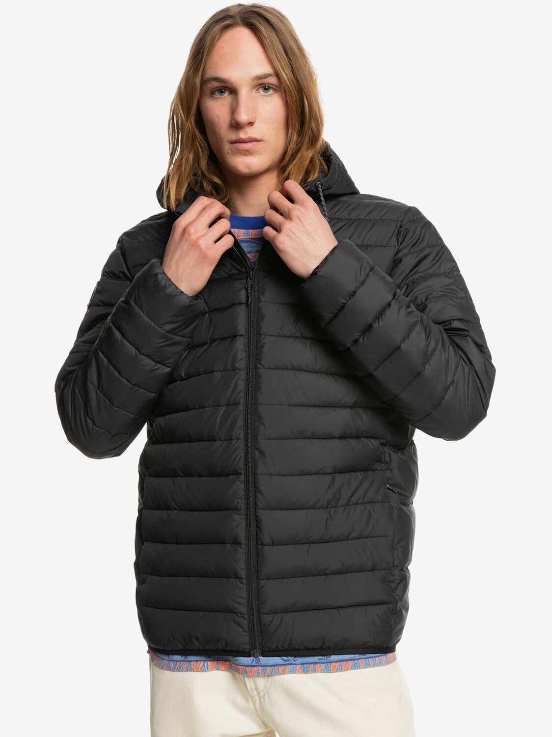 

Куртка Quiksilver SCALY HOOD, черный