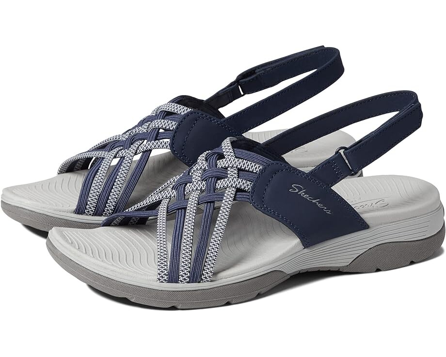 

Сандалии SKECHERS Arch Fit Reggae Sport - Hometown, цвет Navy/Gray