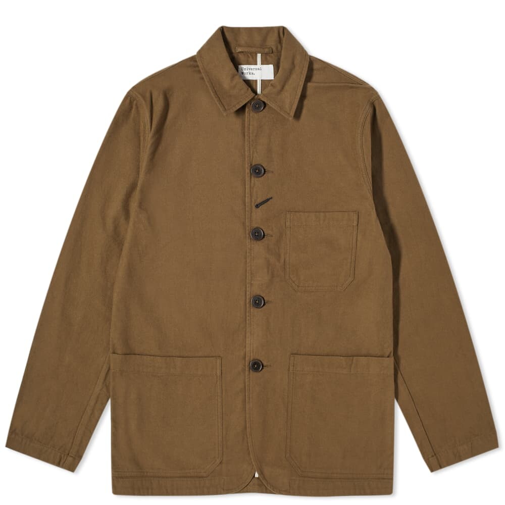 

Куртка Universal Works Nebraska из хлопка Bakers Core, оливковый, Зеленый, Куртка Universal Works Nebraska из хлопка Bakers Core, оливковый