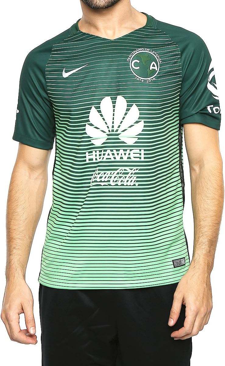 Футболка Nike Club America Stadium [Gorge Green], Gregrn/White — фото 4
