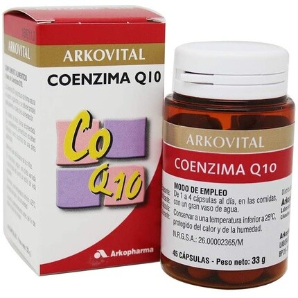 

Arkocгўpsulas Арковитал Коэнзим Q10 45 капсул, Arkopharma