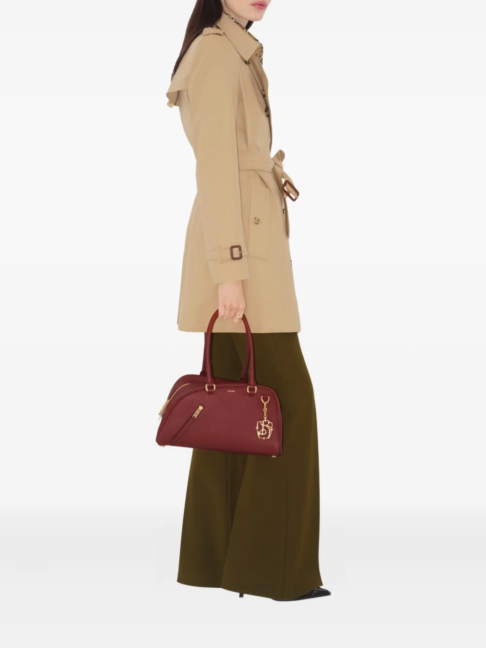 Тренчкот Burberry, мужской, нейтральный, бежевый — фото 3