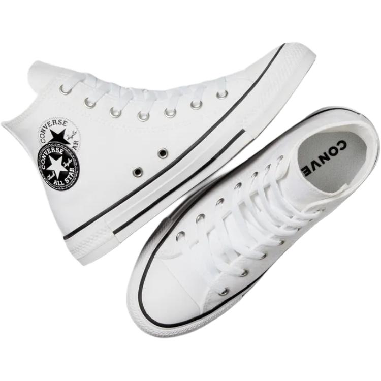 Converse Кроссовки All Star High Top детские из белого холста — фото 4