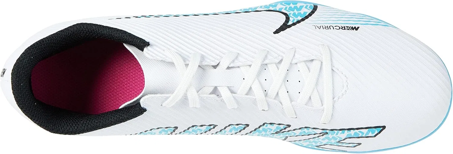 Кроссовки Nike Herren Mercurial Vapor 15 Club Mg, White Baltic Blue Pink Explosion — фото 3