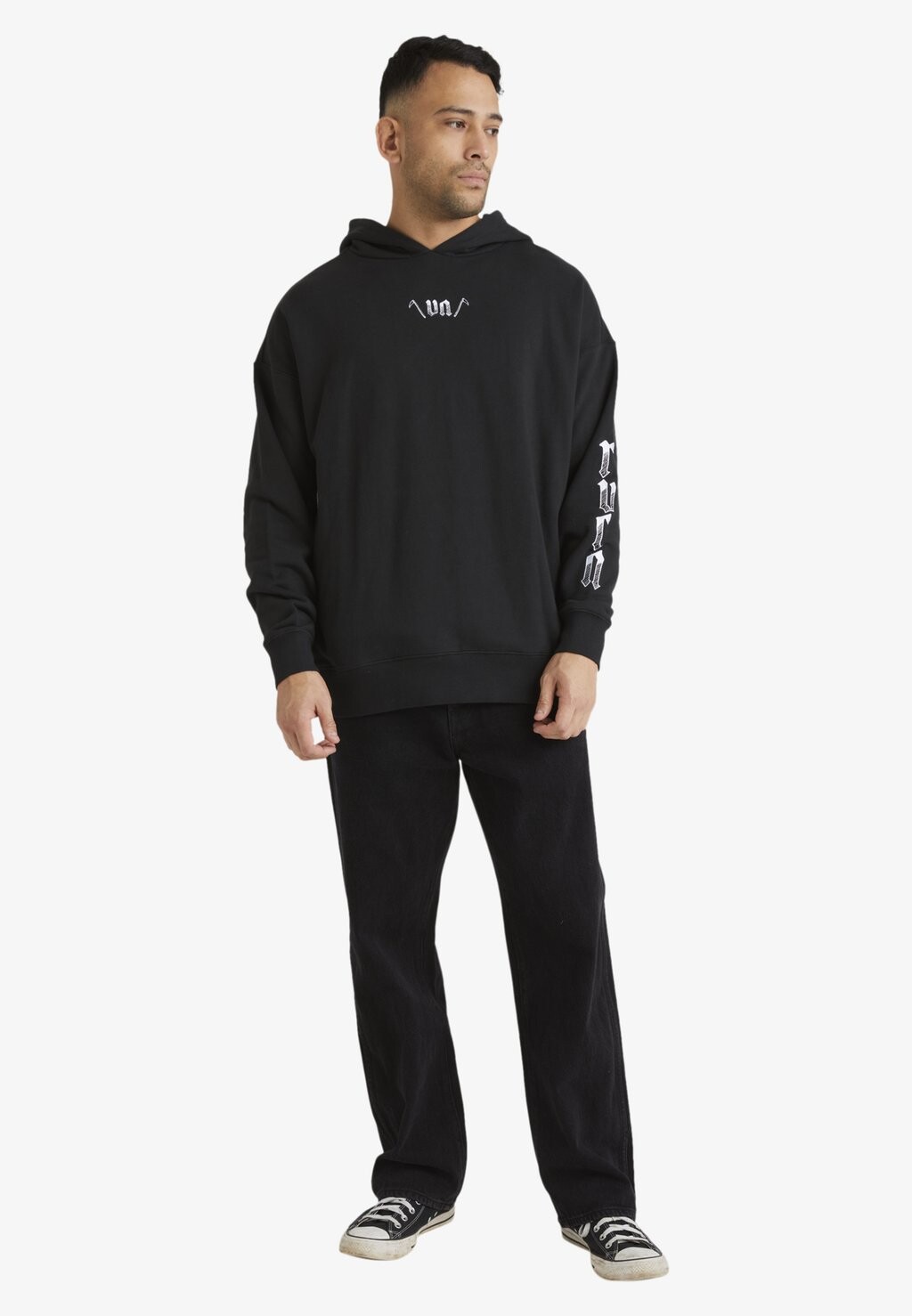 

Толстовка с капюшоном LYNES RVCA, черный