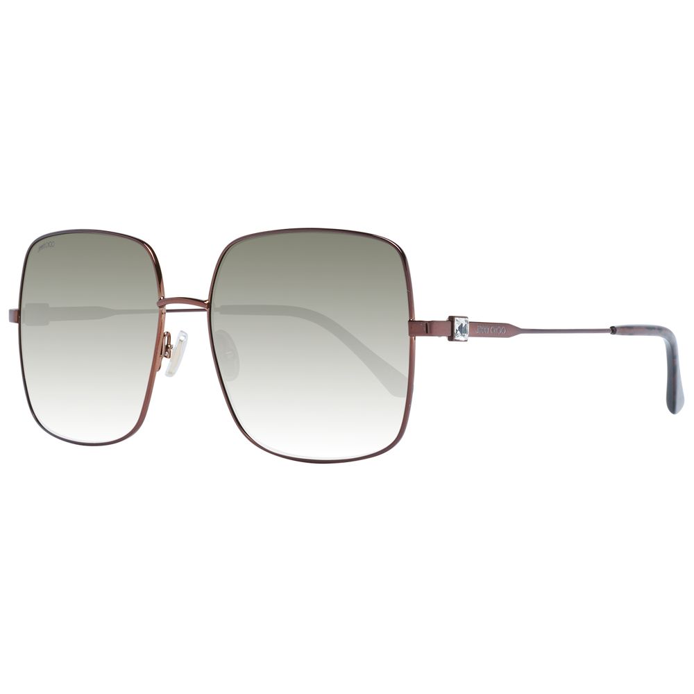 

Коричневые женские солнцезащитные очки Jimmy Choo Eyewear