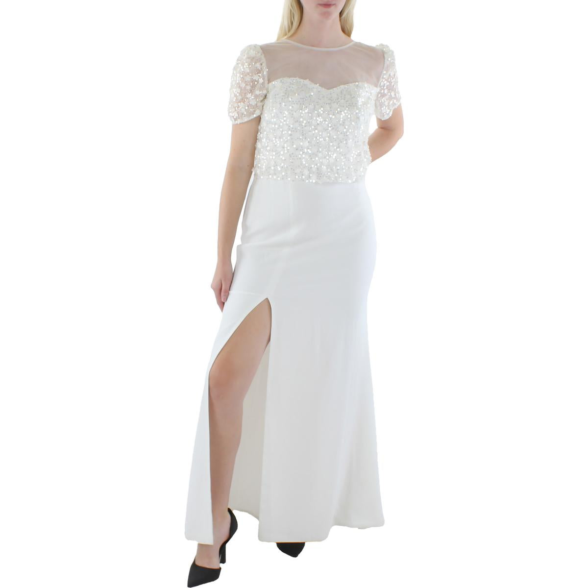 

Женское вечернее платье макси с пайетками Dress The Population
