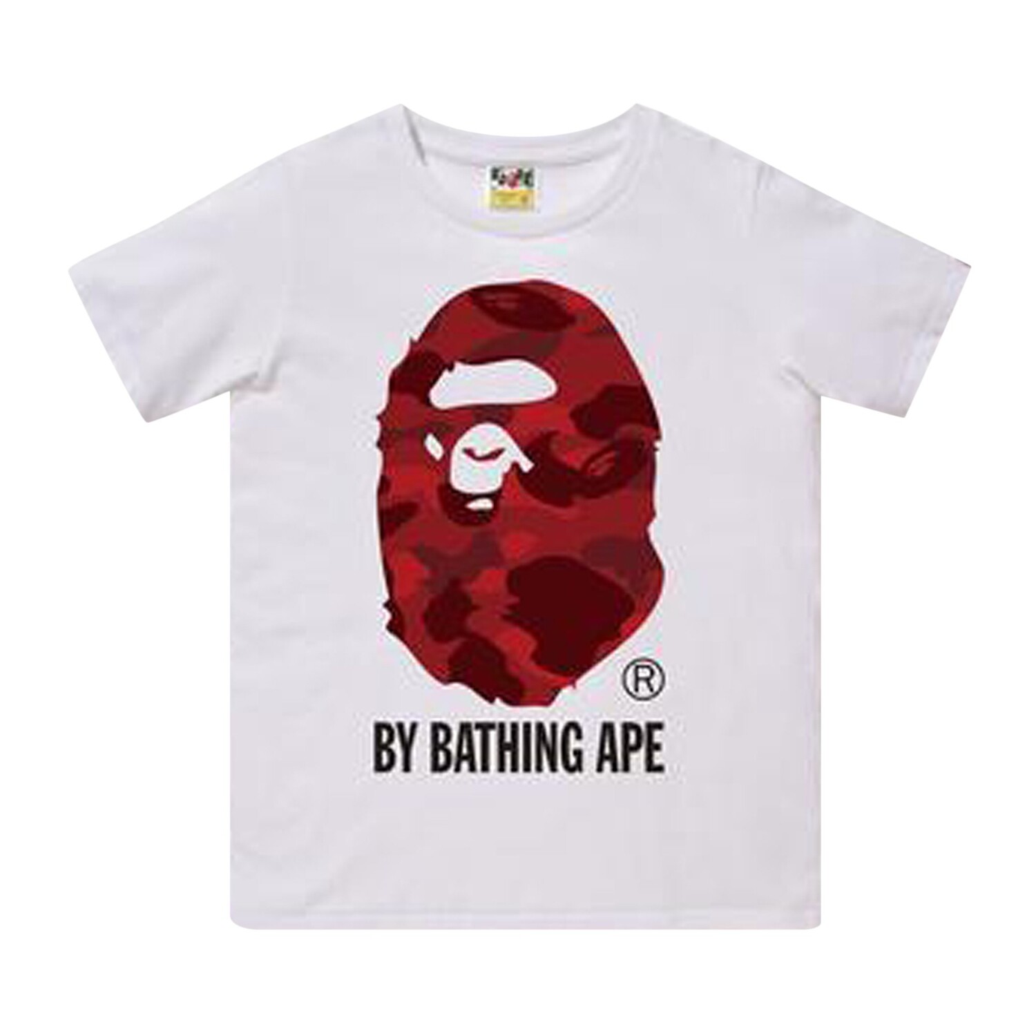 

Футболка BAPE Color Camo By Bathing Ape, цвет Белый/Красный