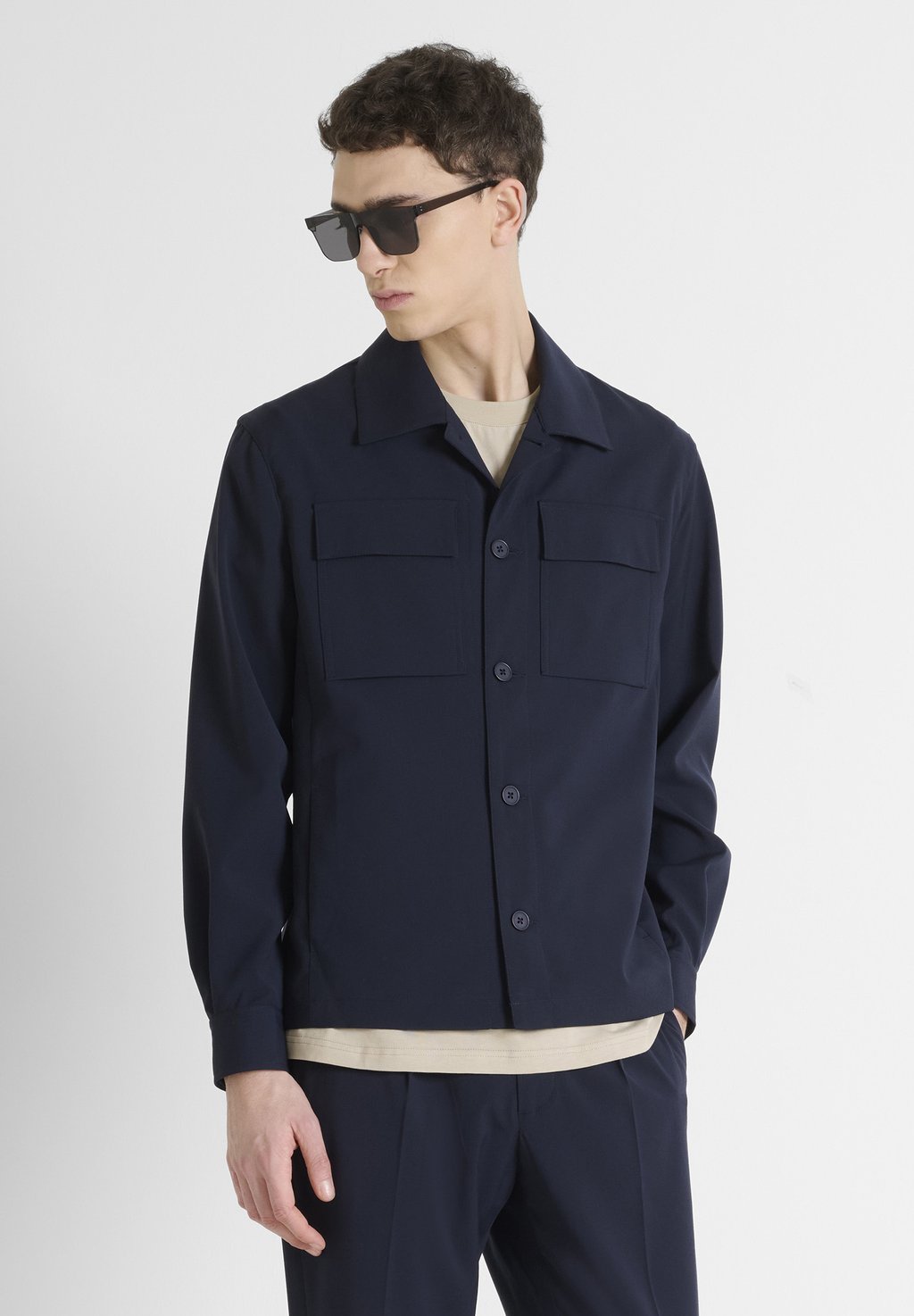 

Летняя куртка MELBOURNE REGULAR FIT Antony Morato, темно-синий